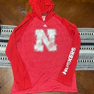 Men’s XL Nebraska Huskers hoodie. Light weight. Great condition.